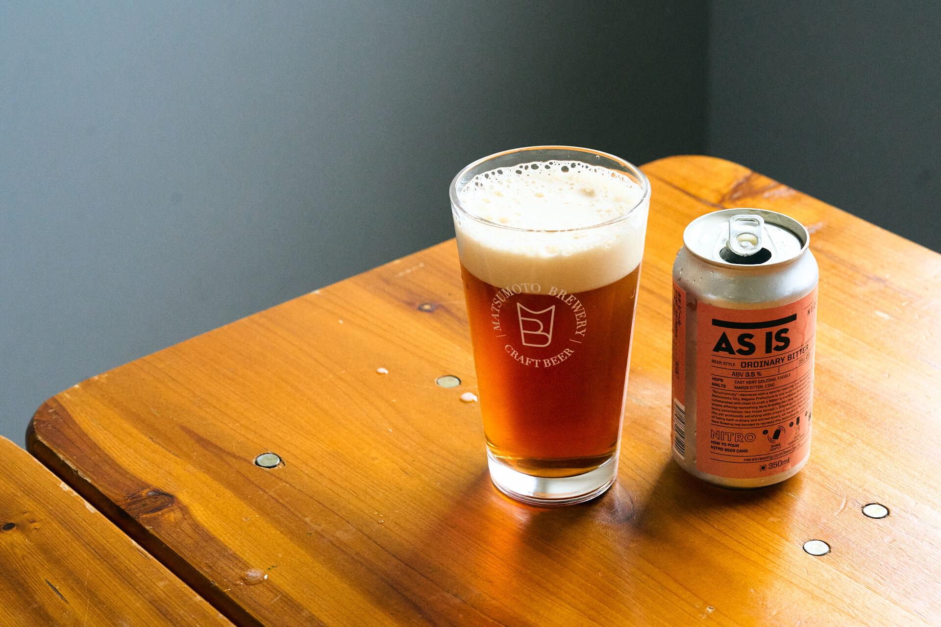 AS IS の話 - Nara Brewing Co. - 奈良のクラフトビール醸造所 %